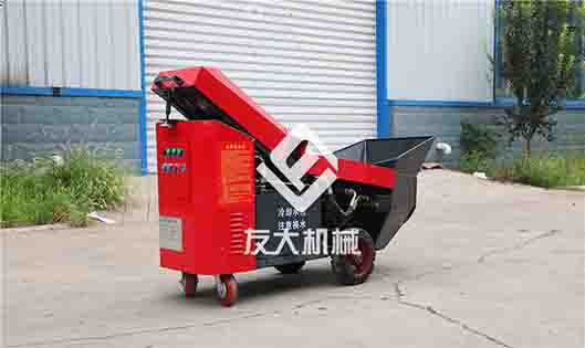 微型澆筑泵停用后清洗是機(jī)械長久使用秘訣